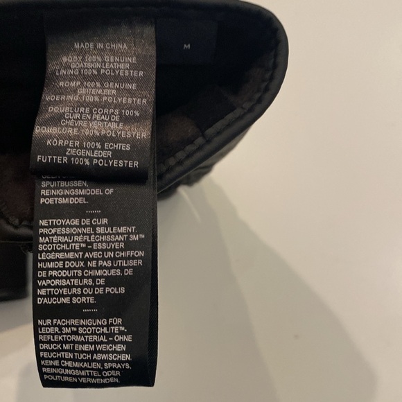 Harley-Davidson Men’s M Full-Fingered Leather Gloves - Picture 5 of 5